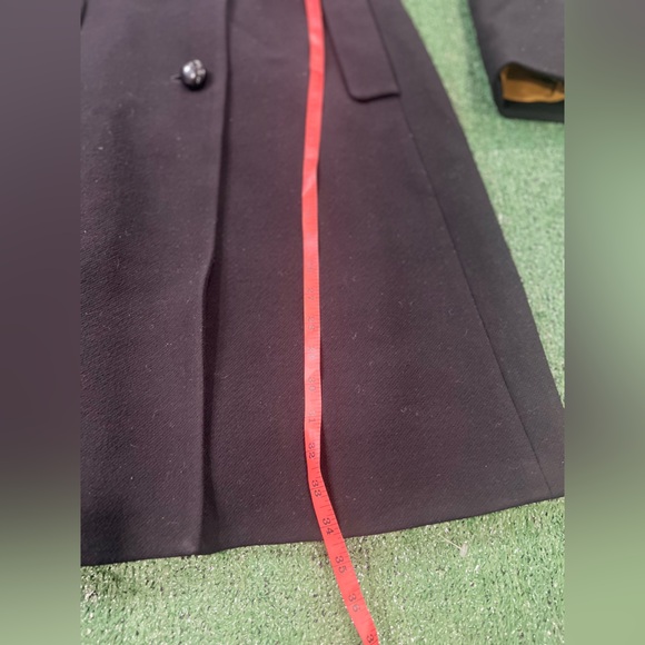 J. Crew Black Wool Peacoat Coat - Picture 5 of 7